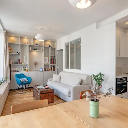 アパート Cozy Faubourg St Martin Retreat *