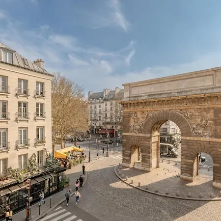 アパート Cozy Faubourg St Martin Retreat パリ