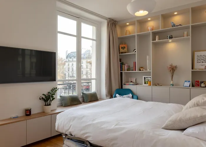 Cozy Faubourg St Martin Retreat Apartamento *