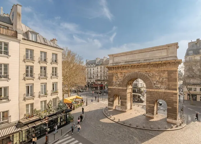 Apartamento Cozy Faubourg St Martin Retreat París